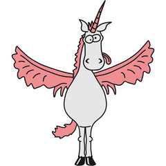 Crazy Flying Unicorn