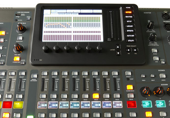 Digital audio console