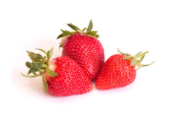 Strawberry isolated on white background