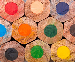 Colorful pencils