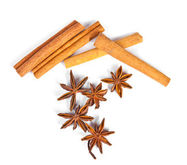 Cinnamon and star anise