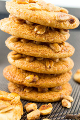 baked peanut butter cookies