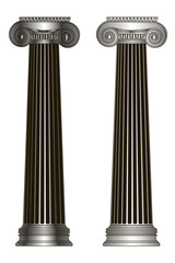 old-style greece column