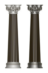 old-style greece column
