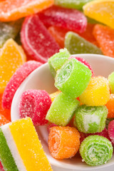 Various fruit candy mix