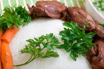 Chicken dinner