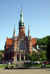 Fototapeta premium church of Saint Joseph in Krakow