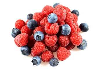 Himbeeren, Heidelbeeren
