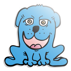 Blue pet