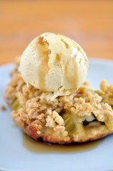 Rhabarber Streuselkuchen