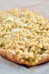 Rhabarber Streuselkuchen