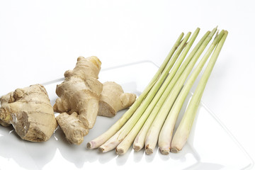 Zutaten fuer die asiatische Kueche