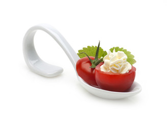 stuffed cherry tomato(appetizer)