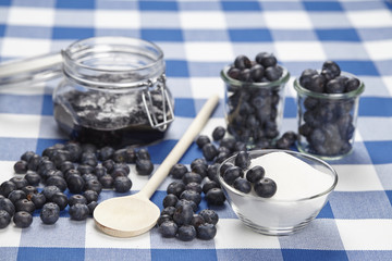 Heidelbeermarmelade einkochen