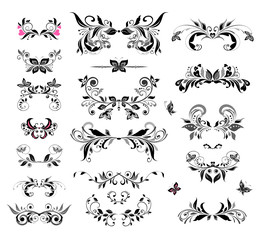 Vintage headers (black and white)