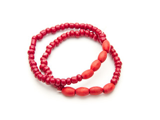 red bracelet