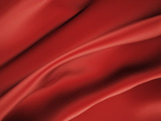Plakat Red waves