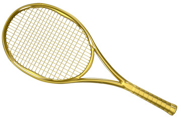 Tennis Racket Gold - 52500810