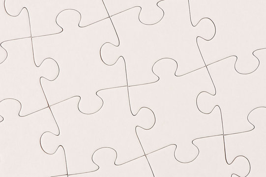 Plain White Jigsaw Puzzle