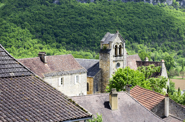 Fototapeta na wymiar Paysage du Périgord noir