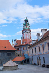 Fototapeta na wymiar Krumlov Castle, Czech Republic.