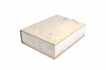 old obsolete book and dust