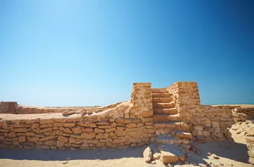 Papier Peint photo Rudnes Ruins in Desert