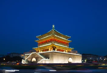 Foto op Plexiglas bell tower © lujing