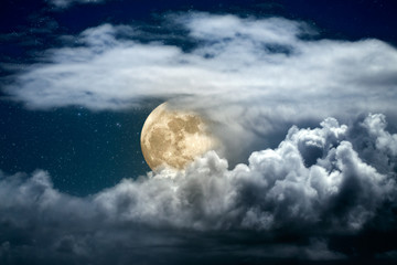 Fototapety  Noc pełni księżyca