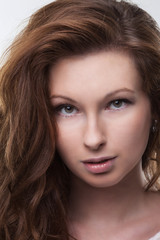 Fototapeta premium Portrait beautiful woman