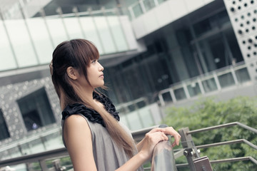 Attractive Asian woman