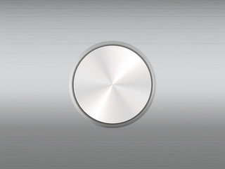 metallic button