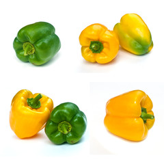 fresh  sweet yellow paprika .