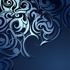 Decorative background with ornament