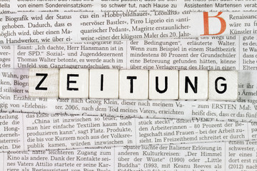 Fototapeta premium Gazeta