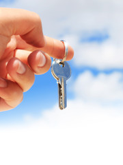 Key in hand.