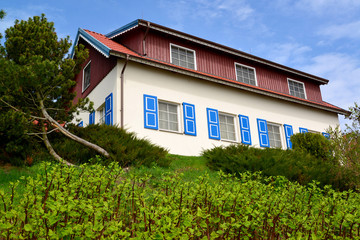 The house of the fisherman in Nida, Lithuania