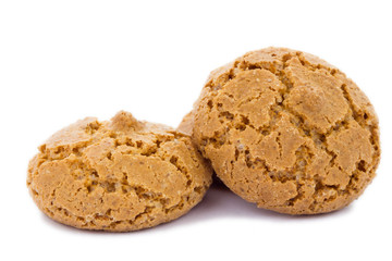 Donut with amaretti biscuits