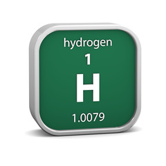 Hydrogen material sign