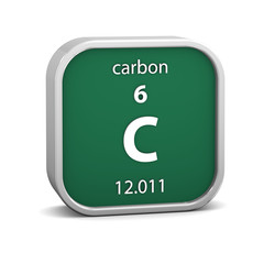 Carbon material sign