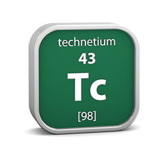 Technetium material sign