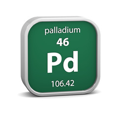 Palladium material sign