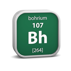 Bohrium material sign