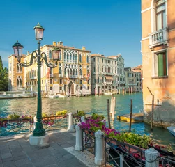 Zelfklevend Fotobehang Grand Canal, Venice, Italy © javarman