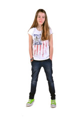 cooles Mädchen Teenager