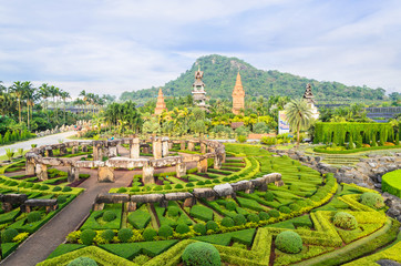 Big garden in Thailand