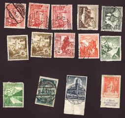 Alte Briefmarken / Winterhilfswerk / Deutsches Reich