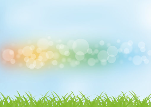 Colorful summer background