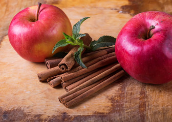 Cinnamon and apple