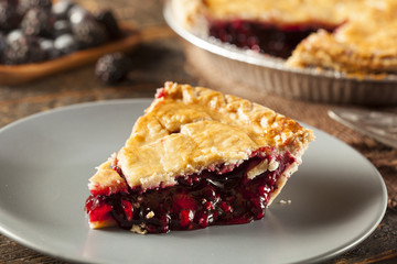 Homemade Organic Berry Pie